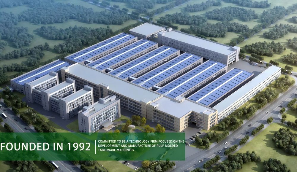 [Fundador da Indústria]: Iniciado em 1992, construindo uma cadeia industrial de moldagem de celulose em circuito fechado!